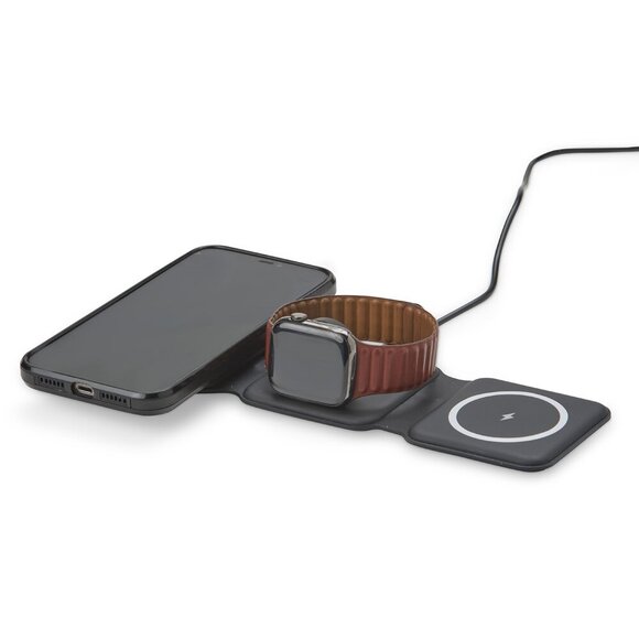 CARREGADOR SEM FIO MAGNÉTICO TRIPLO PARA APPLE