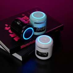 CAIXA DE SOM MULTIMIDIA COM RELÓGIO