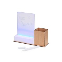QUADRO DE MENSAGENS LED COM PORTA CANETA