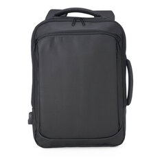MOCHILA COURO SINTÉTICO USB 22 LITROS