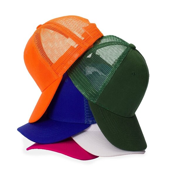 BONÉ POLIÉSTER ABA CURVA COM TELA