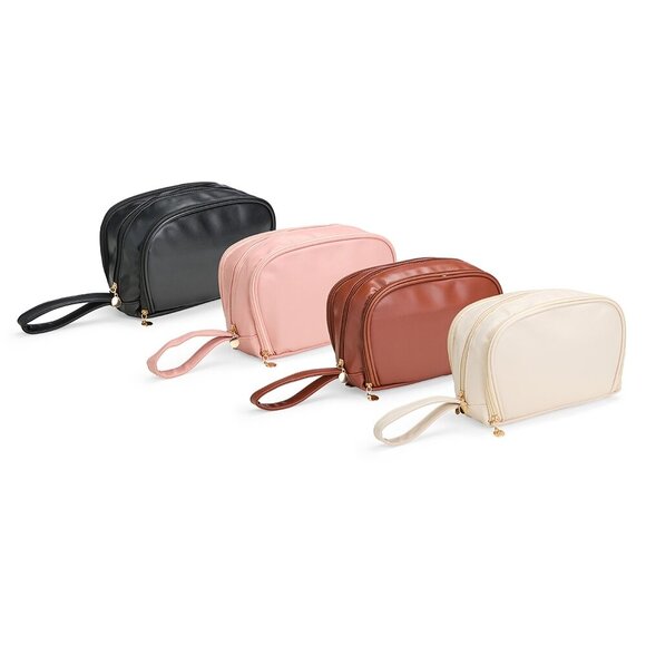 NECESSAIRE DE COURO SINTÉTICO